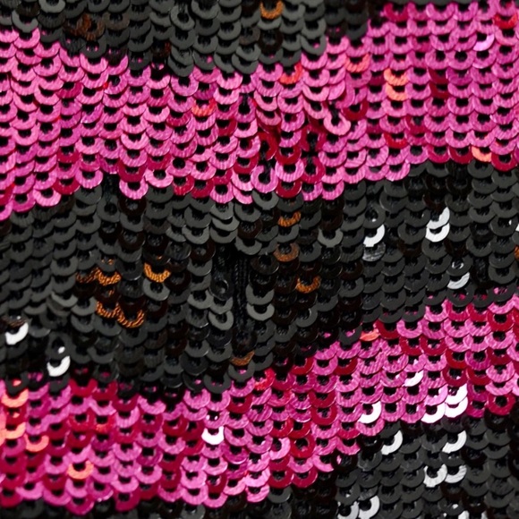 Alice + Olivia Tiger Sequin Mini Dress NWT Prom - Picture 9 of 13